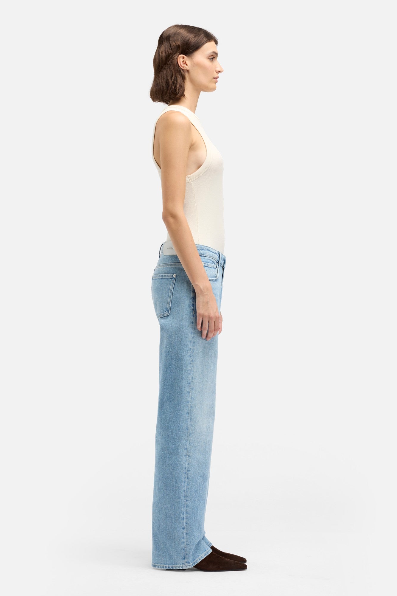 LOW STRAIGHT in MANKIND Seabreeze | 7 For All Mankind