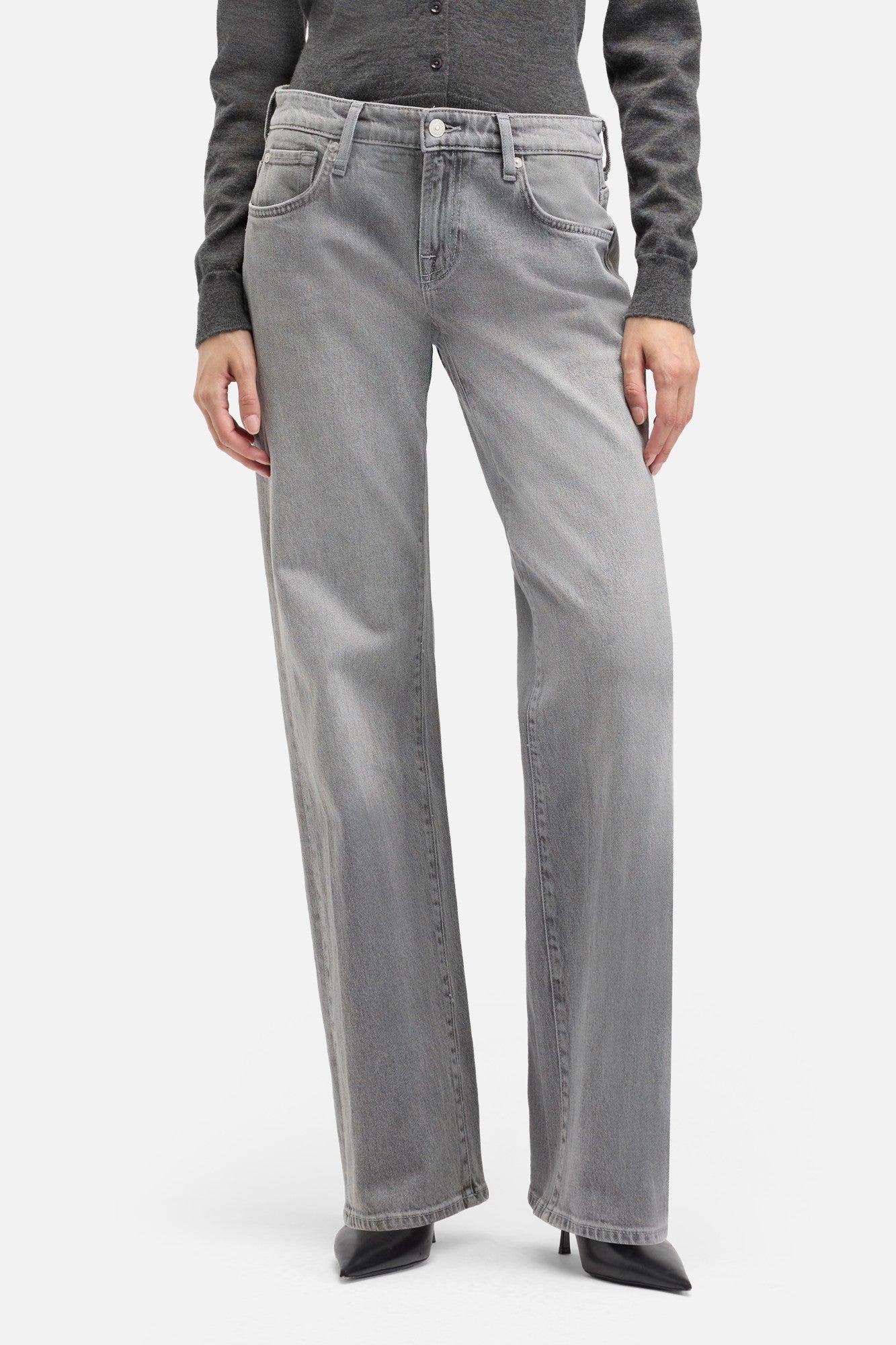 LOW STRAIGHT in MANKIND Steel | 7 For All Mankind