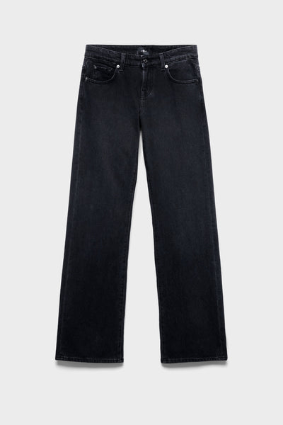 LOW STRAIGHT in Denim Heavy Rain