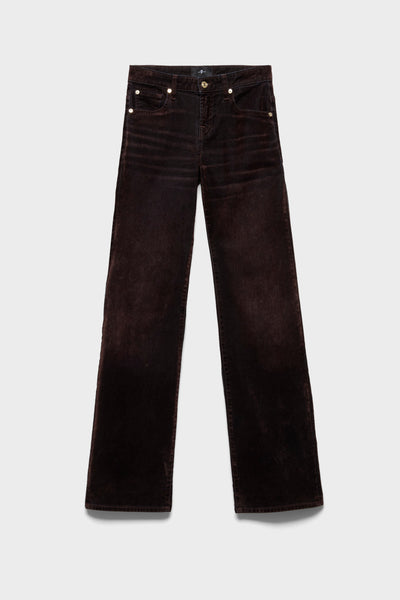 LOW STRAIGHT in Flock Denim Brown