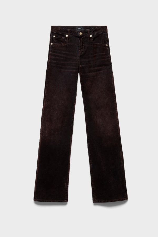 LOW STRAIGHT in Flock Denim