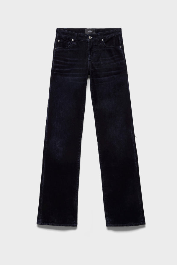 LOW STRAIGHT in Flock Denim