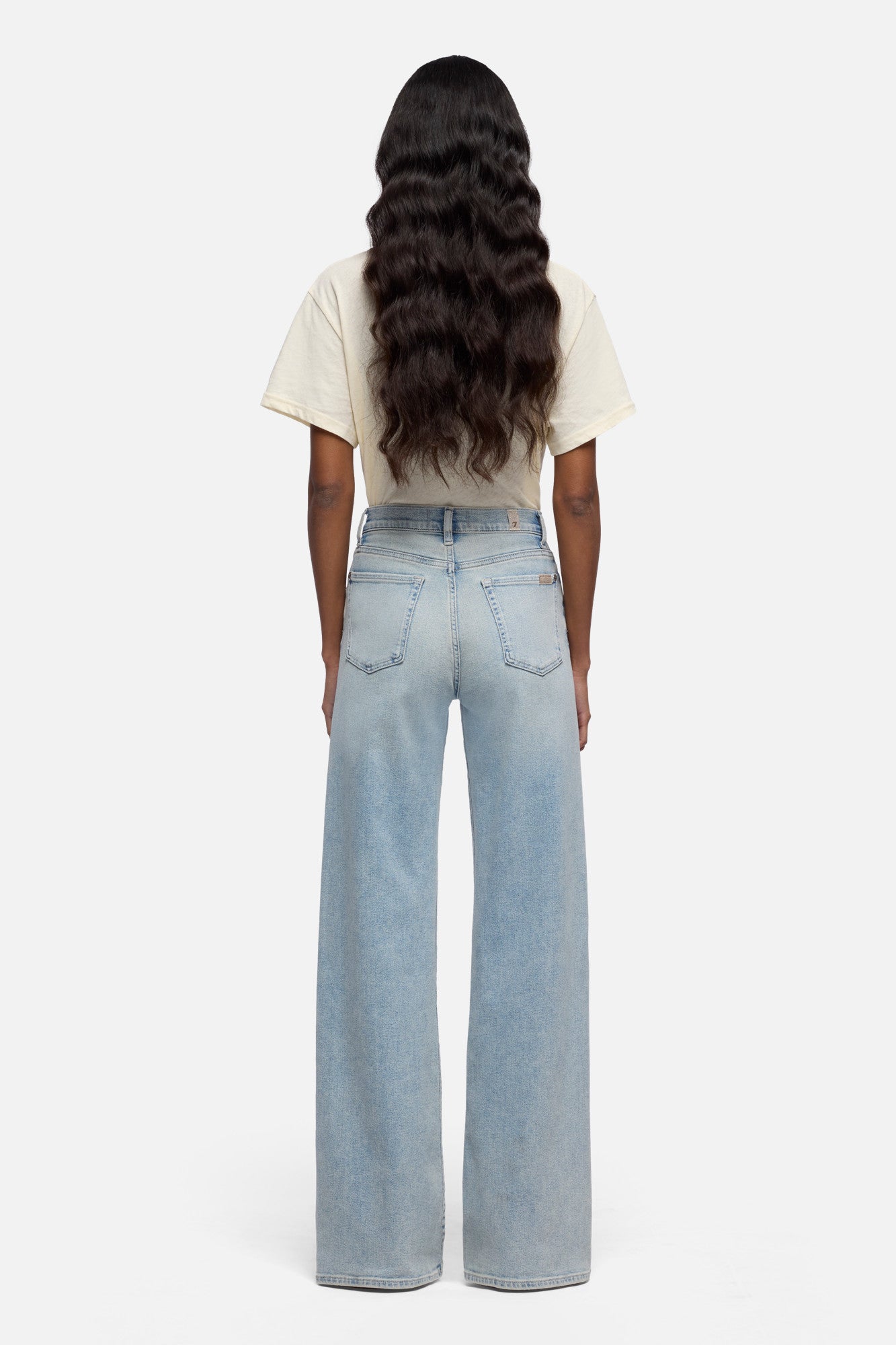 LOTTA in Luxe Vintage Ghost Blue | 7 For All Mankind