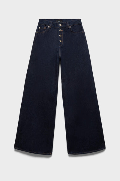 LOOSE WIDE in Denim Halfnight