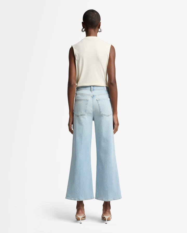Luxe Vintage Ultra High Rise Cropped Jo in Sunset Beach