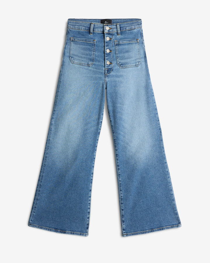 Luxe Vintage Ultra High Rise Cropped Jo in Fancy | 7 For All
