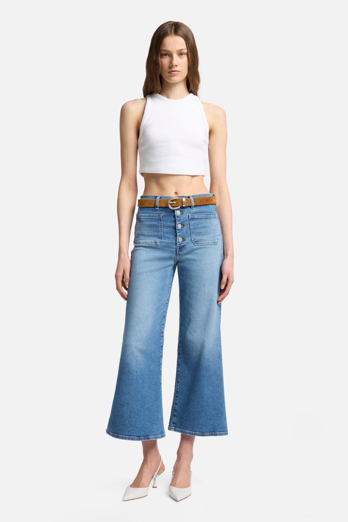 Jupe En Jean SEVEN FOR ALL MANKIND Taille 29 - Occasion Très Bon état, Style Décontracté Cool