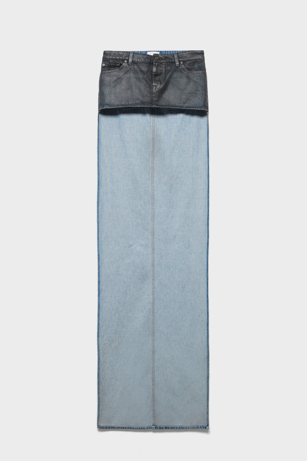 ASYMETRIC MINI SKIRT