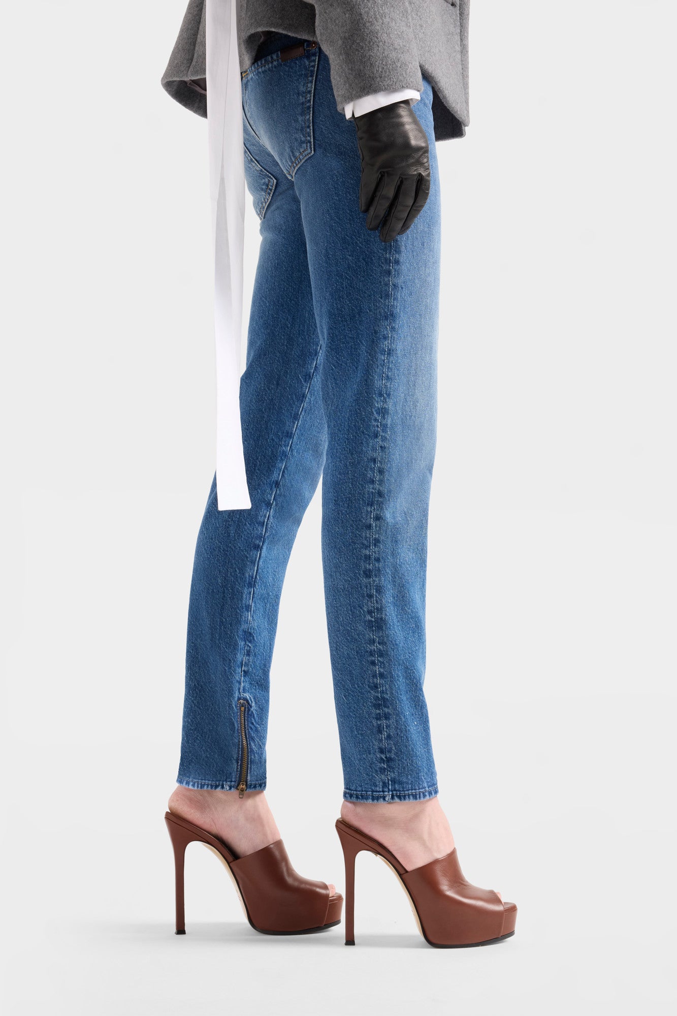 00’s NO ID. coating denim skinny Y2K Y2K SKINNY in Denim Midtown | 7 For All Mankind