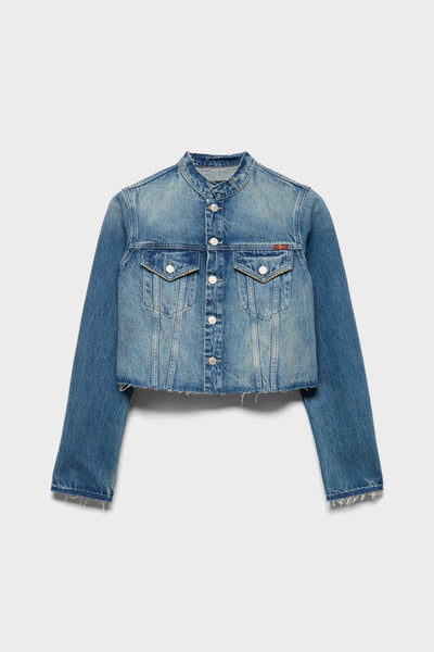 NIKKI JACKET in Denim Ground