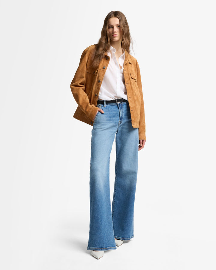 デニム・ジーパン 7 For All Mankind 7UJ40120 Jeans Lotta Trouser Fancy Whit Luxe Vintage Lotta in Fancy | 7 For All Mankind