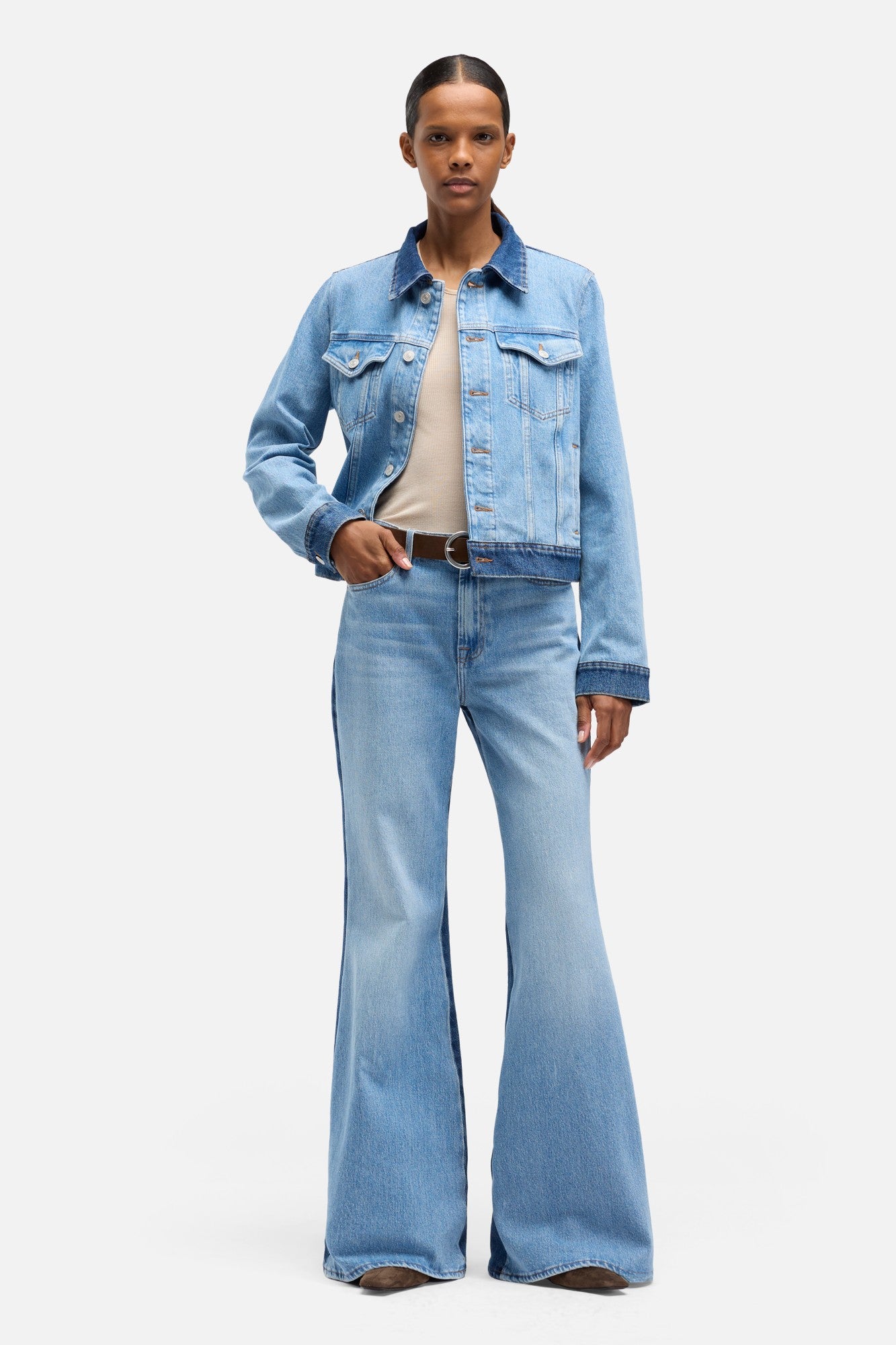 Adi Trucker Jacket in Joker | 7 For All Mankind