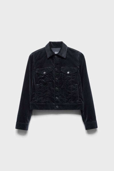 ADI TRUCKER JACKET in Velvet Black