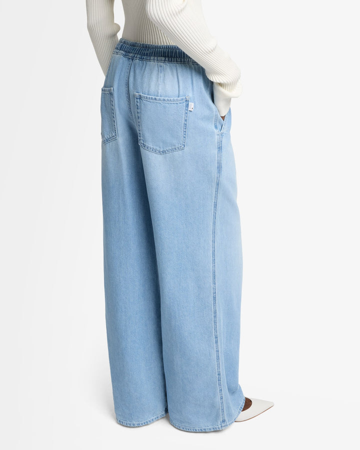 Weightless Wide Leg Denim Pant in Hana