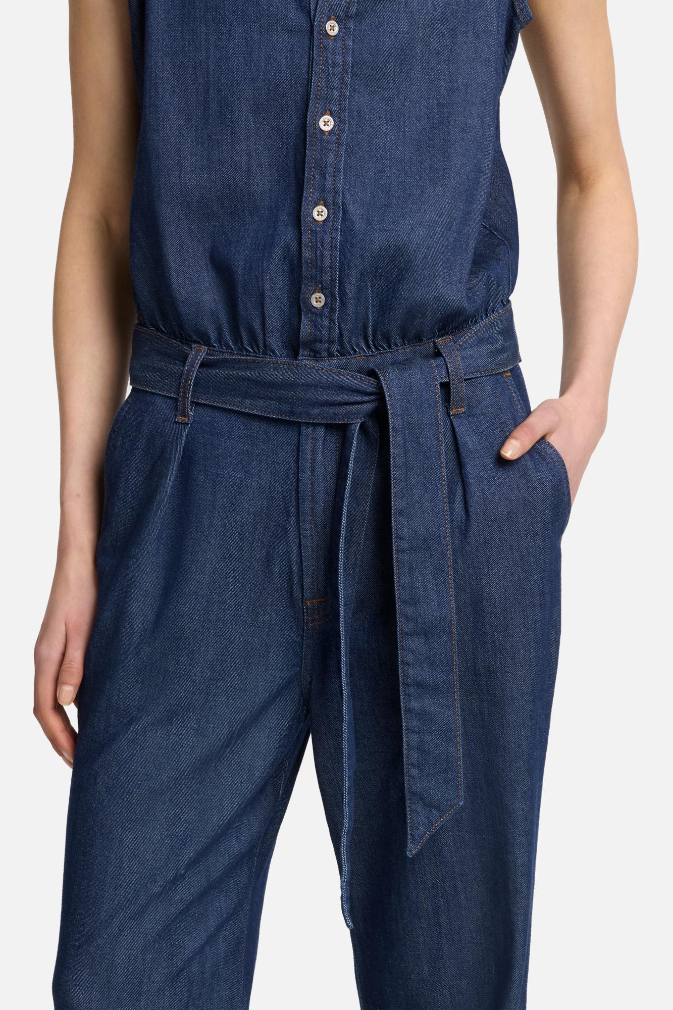 Weightless Denim Jumpsuit in Halona | 7 For All Mankind