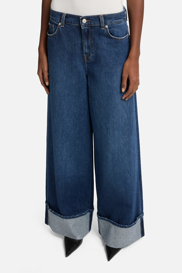 MANKIND Marie Cuffed Wide Leg in Radar