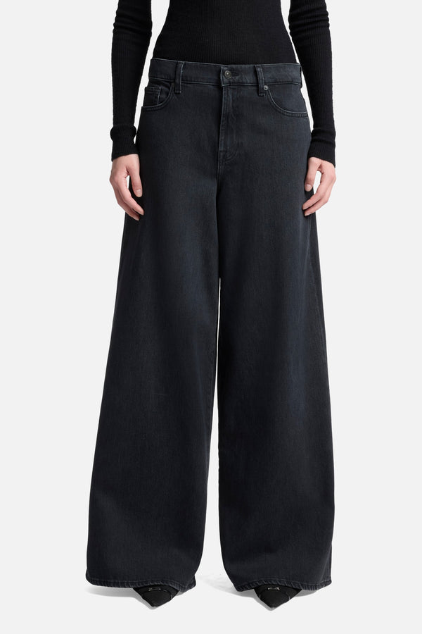 MANKIND Marie Wide Leg in Thunderstorm
