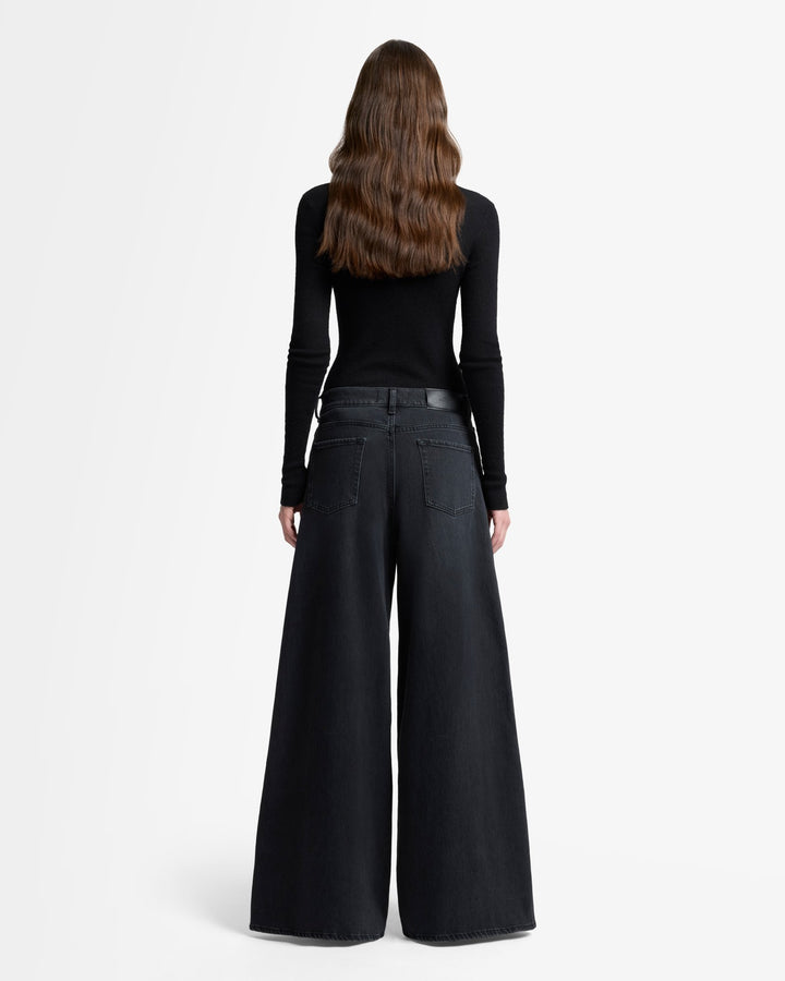 MANKIND Marie Wide Leg in Thunderstorm