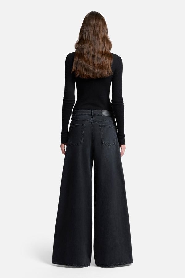 MANKIND Marie Wide Leg in Thunderstorm
