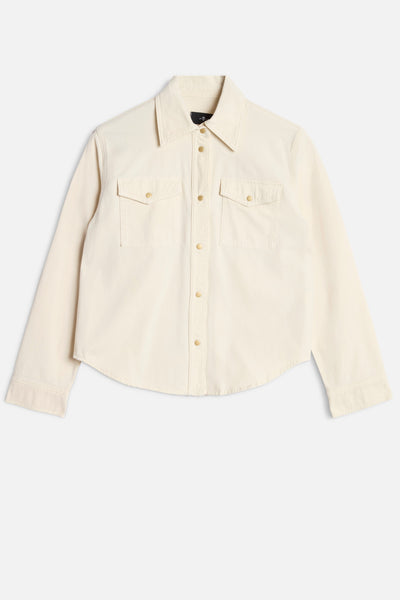 CLASSIC SHIRT in Comfort Twill Ecru