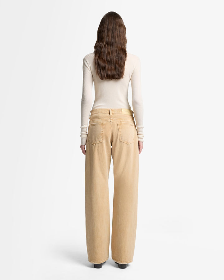 MANKIND Twisted Tess Trouser in Sand Dune | 7 For All Mankind