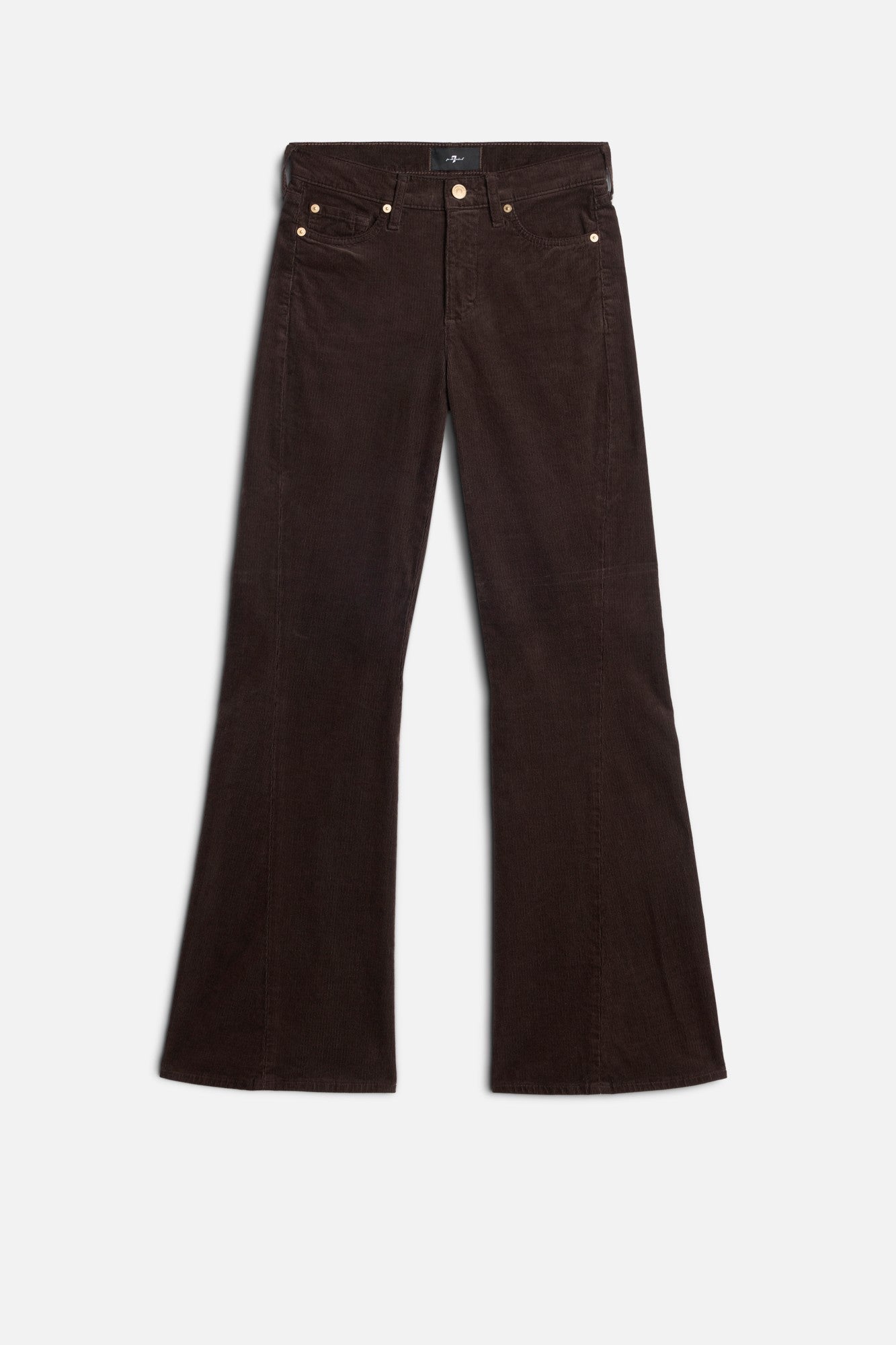 Corduroy Twisted Tailorless Dojo in Coffee Bean | 7 For All Mankind