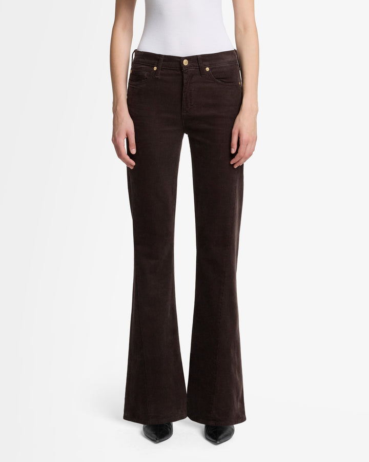 Corduroy Twisted Tailorless Dojo in Coffee Bean | 7 For All Mankind