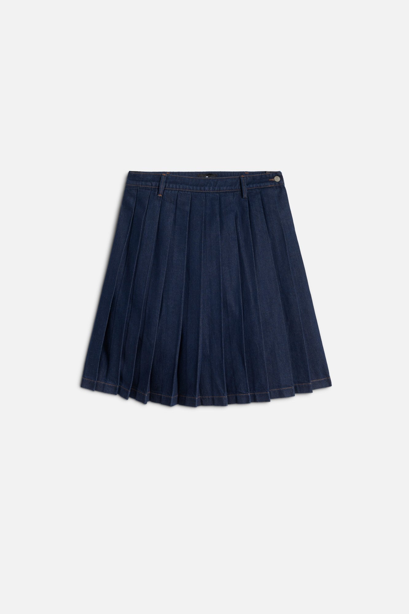 MANKIND Pleated Midi Skirt in Franklin | 7 For All Mankind