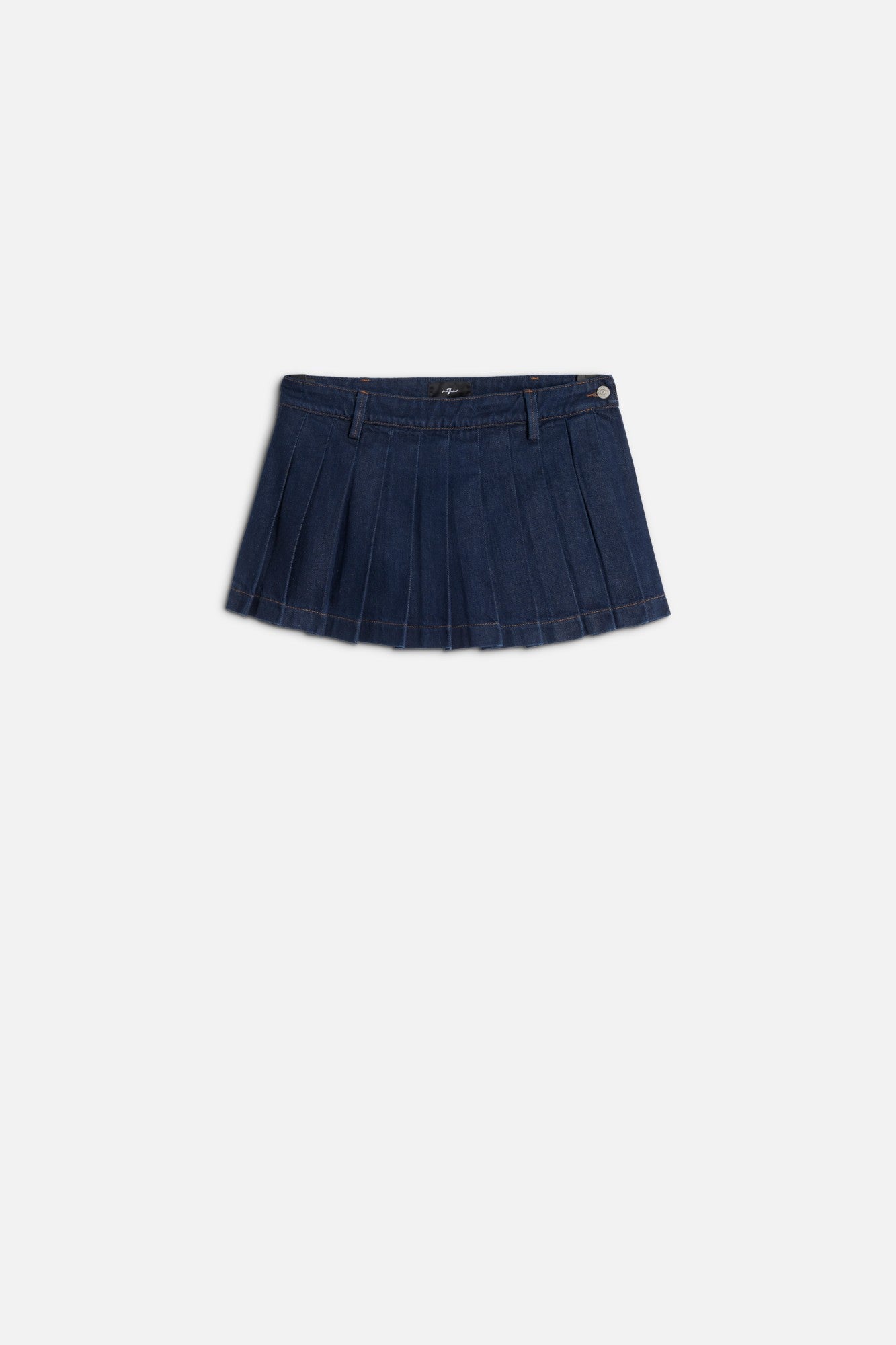 MANKIND Pleated Mini Skirt in Franklin | 7 For All Mankind