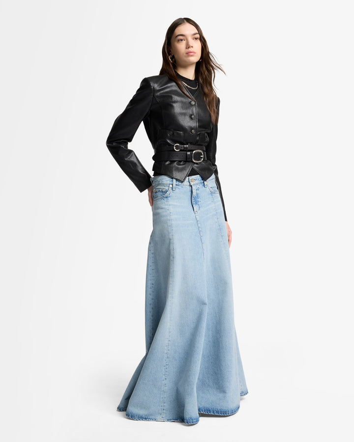 Mankind Drama Skirt in September | 7 For All Mankind