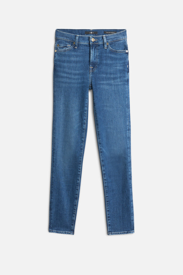 HIGH WAIST SKINNY CROP in Slim Illusion