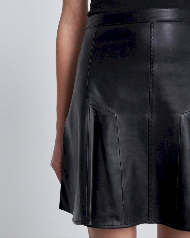 Leather Skater Skirt – Figure Right