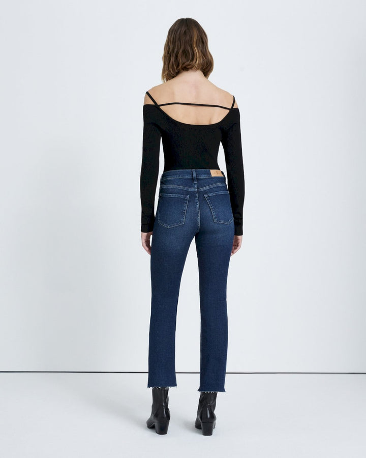 Luxe Vintage High Waist Slim Kick in Blueland | 7 For All Mankind