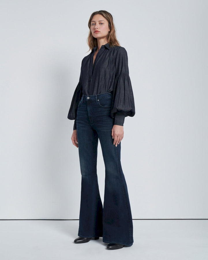 Mega Flare Jean in Sunbeam For All Mankind
