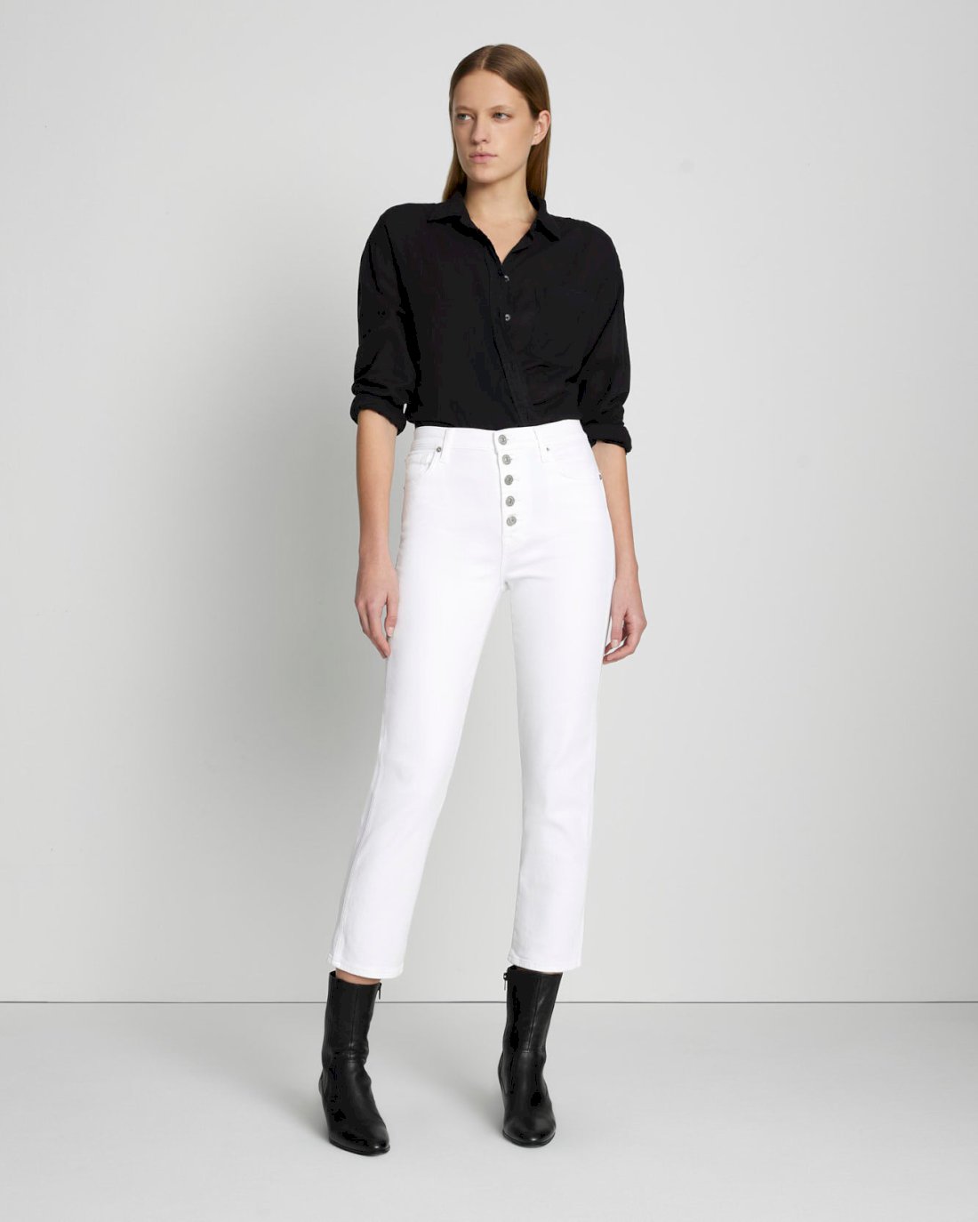 Zero Staple Pant - White – Seven MX
