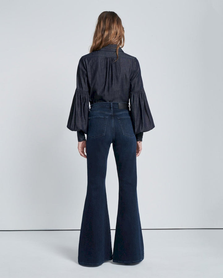 Mega Flare Jean in Sunbeam