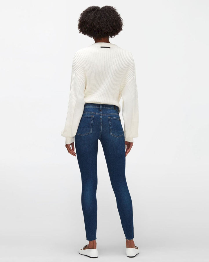 Hw Skinny Slim Illusion Luxe Starlight - High Waist Skinny Jeans Woman