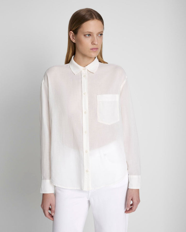 White Button-Up Shirts & Oversized Button-Up Shirts for Women