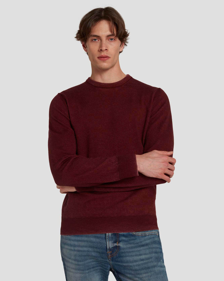 Burgundy merino hot sale wool jumper