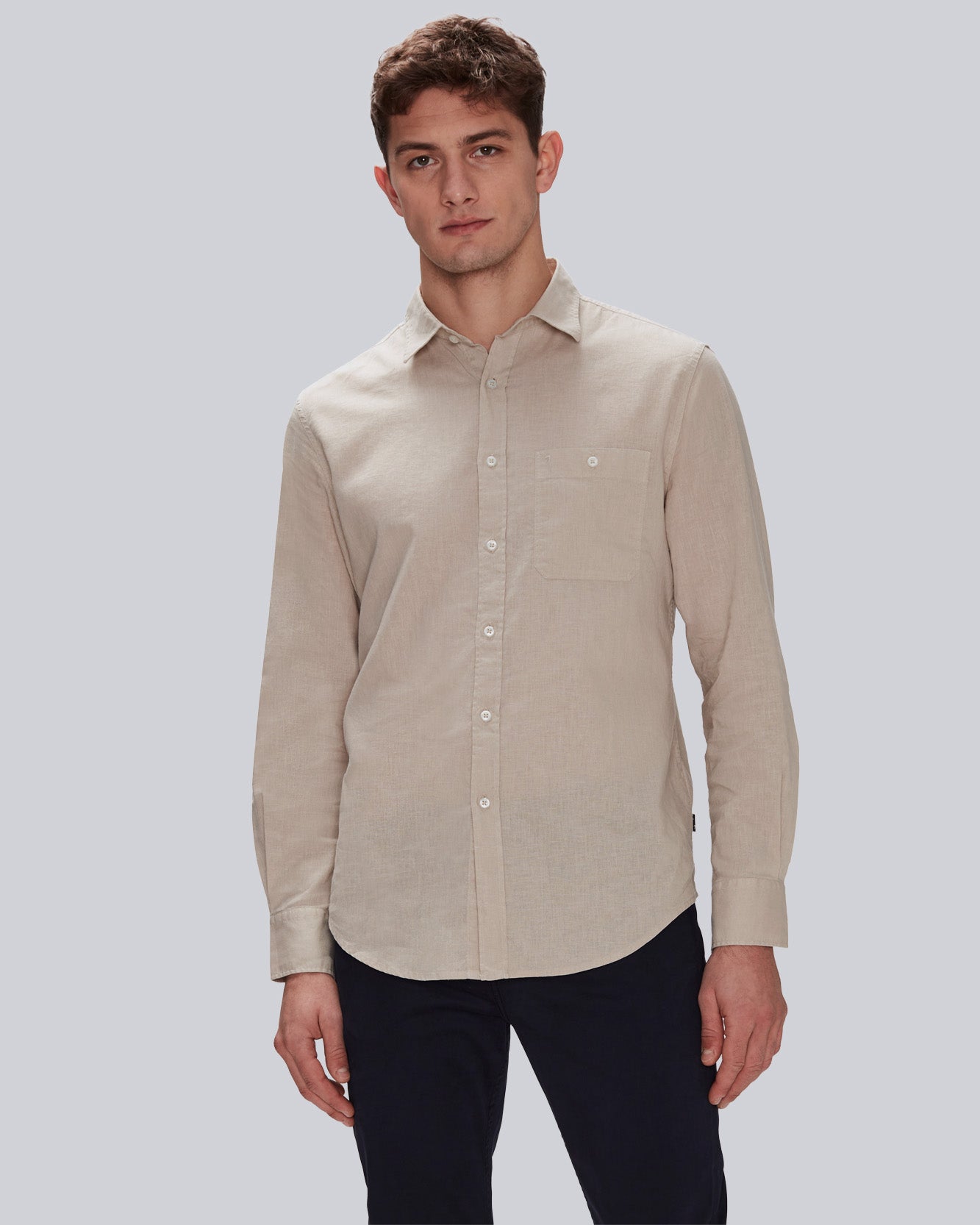7 for all mankind One Pocket Button Up Shirt Shirts