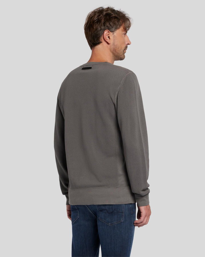 Sweatshirt in Irongate | 7 For All Mankind