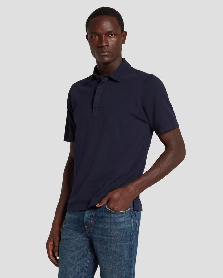 Navy blue polo dress 2024 shirt