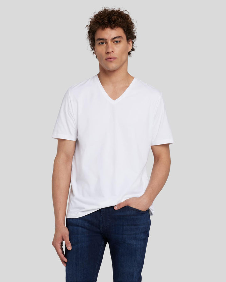 Luxe v neck sales tee