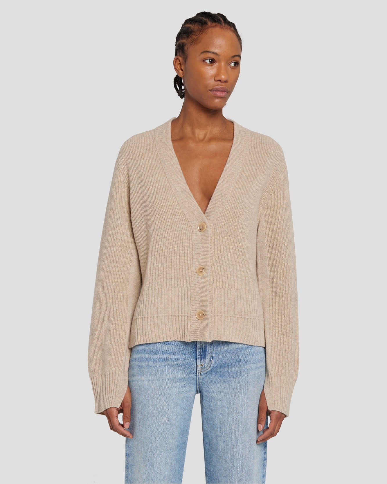7 for all mankind Cashmere Cardigan Sweaters
