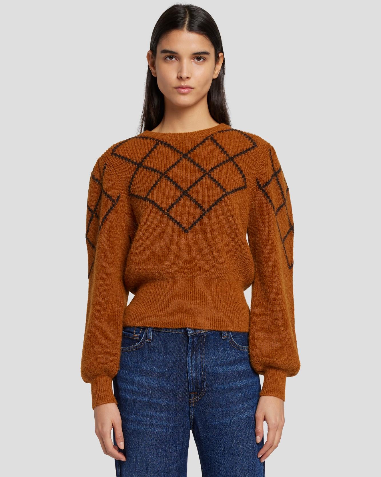 7 for all mankind Diamond Sweater Sweaters