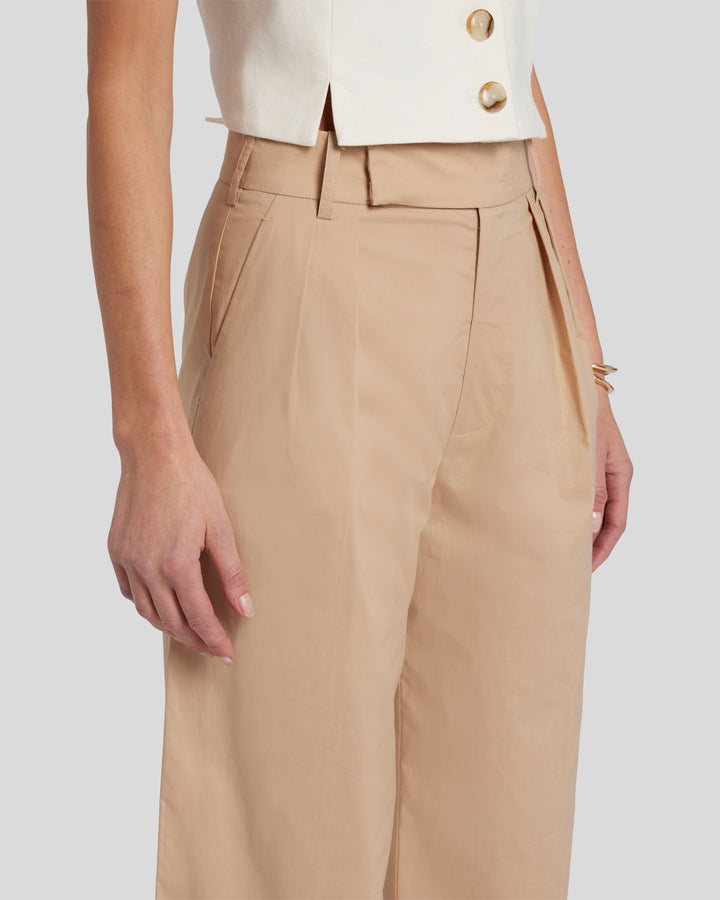 【新品】SOFTHYPHEN PIN TUCK TROUSERS IVORY 新品】SOFTHYPHEN PIN TUCK TROUSERS IVORY