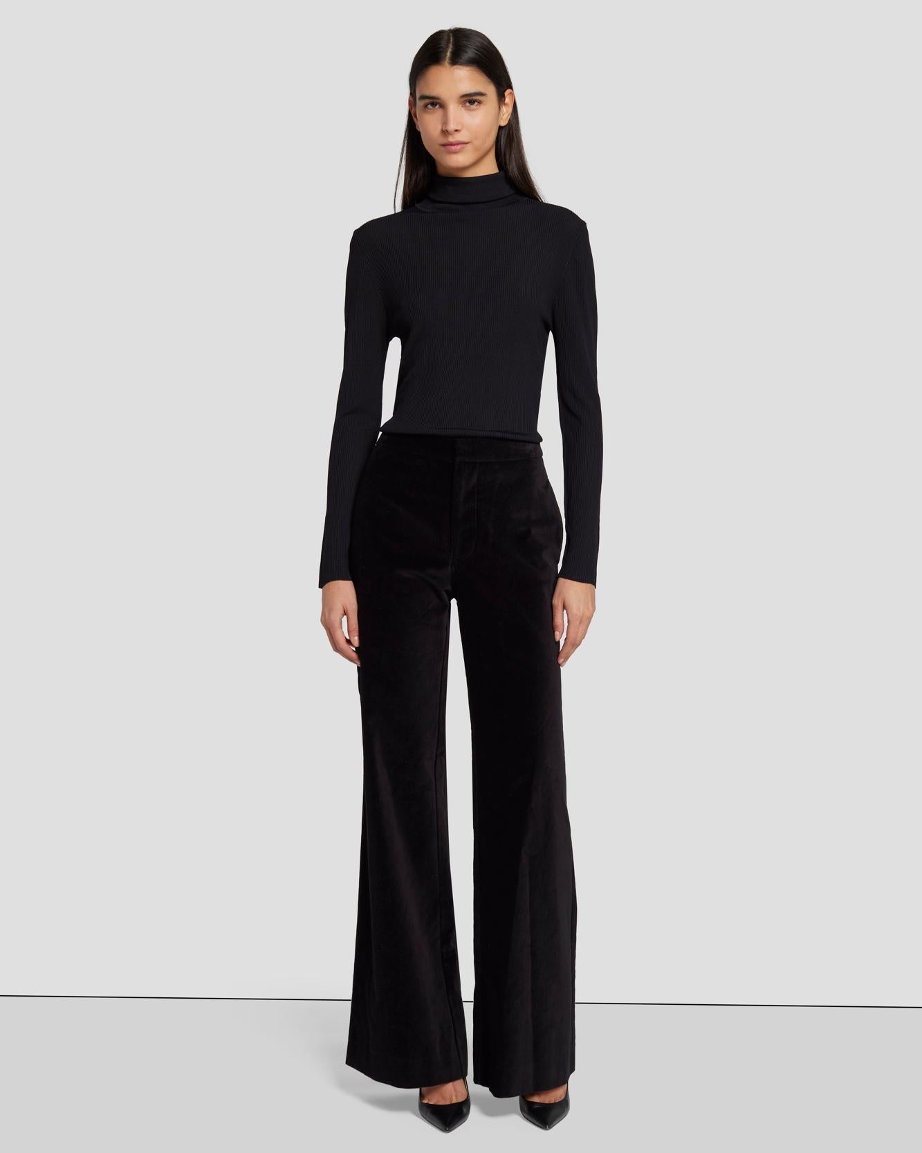 パンツ STUDIO DOE Three-pleat low-rise lightweight velvet trousers STUDIO DOE Three-pleat low-rise lightweight velvet trousers