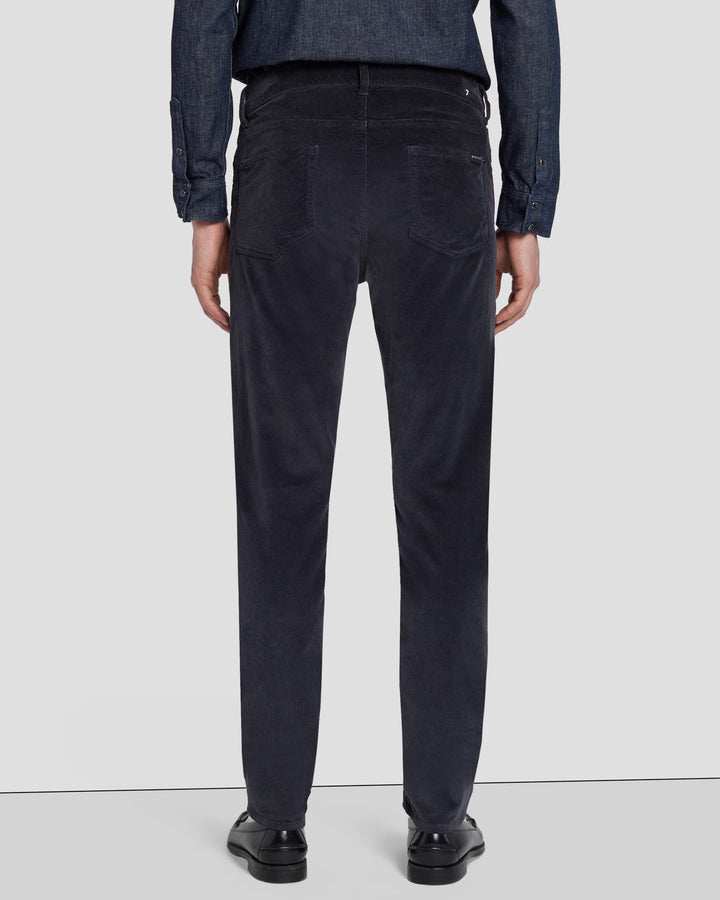 Corduroy Slimmy Tapered in Navy | 7 For All Mankind