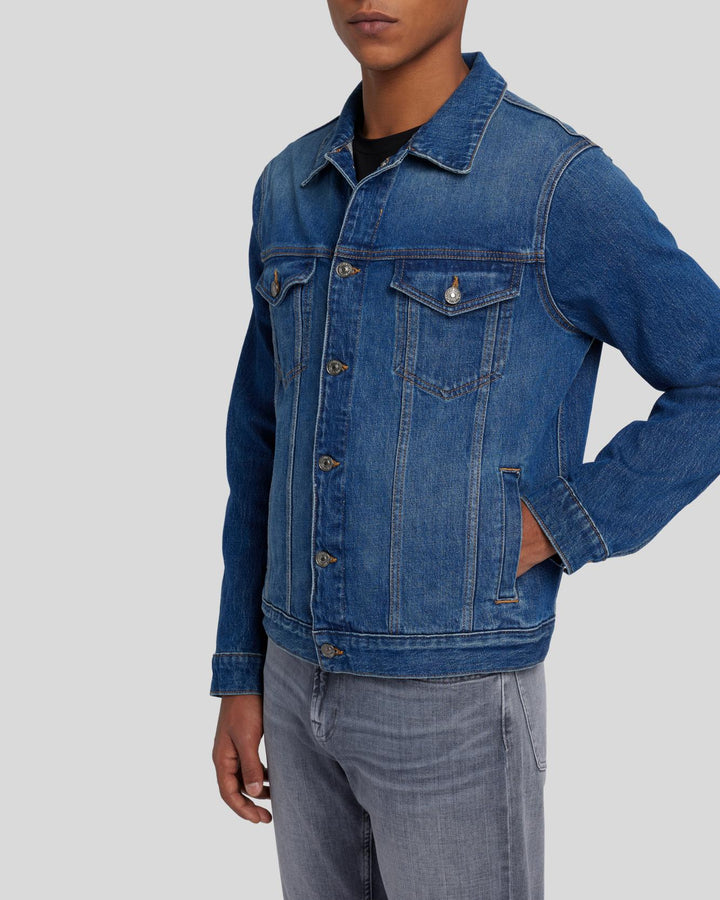 7 for all mankind denim jean hotsell jacket