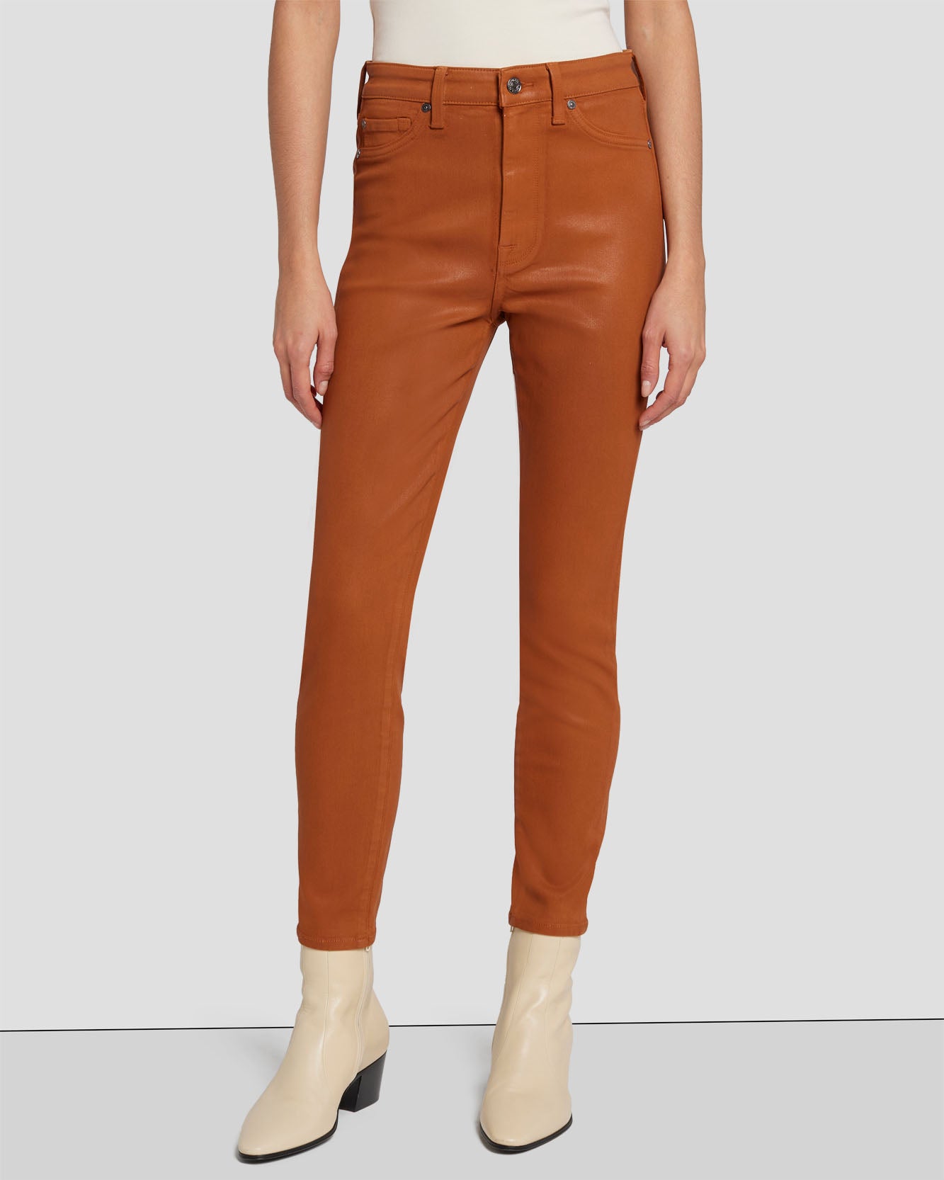 Women's Coated Denim